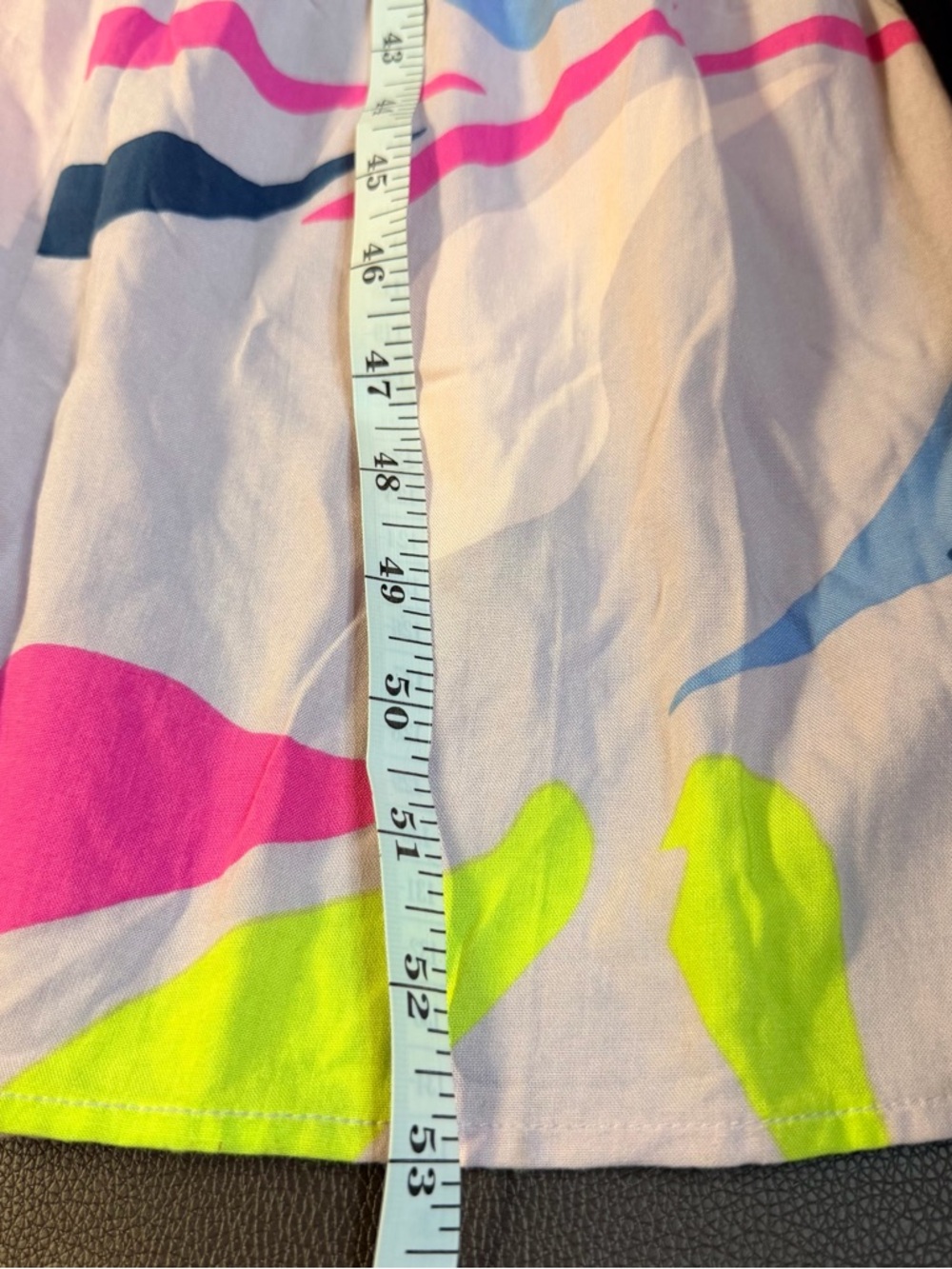 Isabel Maternity Flutter Short Sleeve Colorful Tiered Maxi Dress Size L - NWT - Picture 11 of 11